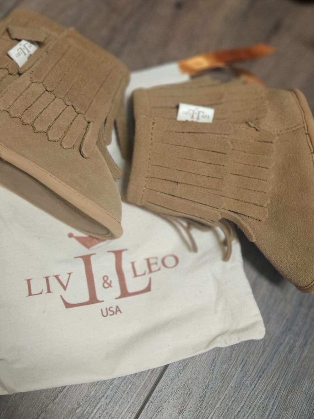 Liv & Leo Baby Moccasins